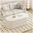 Storage Chenille Ottoman Bench Upholstered Fabric Storage Bench End of Bed Stool with Safety Hinge for Bedroom, Living Room, Entryway, Closet(40-inch)-1535994054