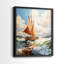NAUTICAL Series CCCCXVI - Impression encadrée de qualité supérieure - Prêt à être accroché - Aucun clou requis-243496012-243496010