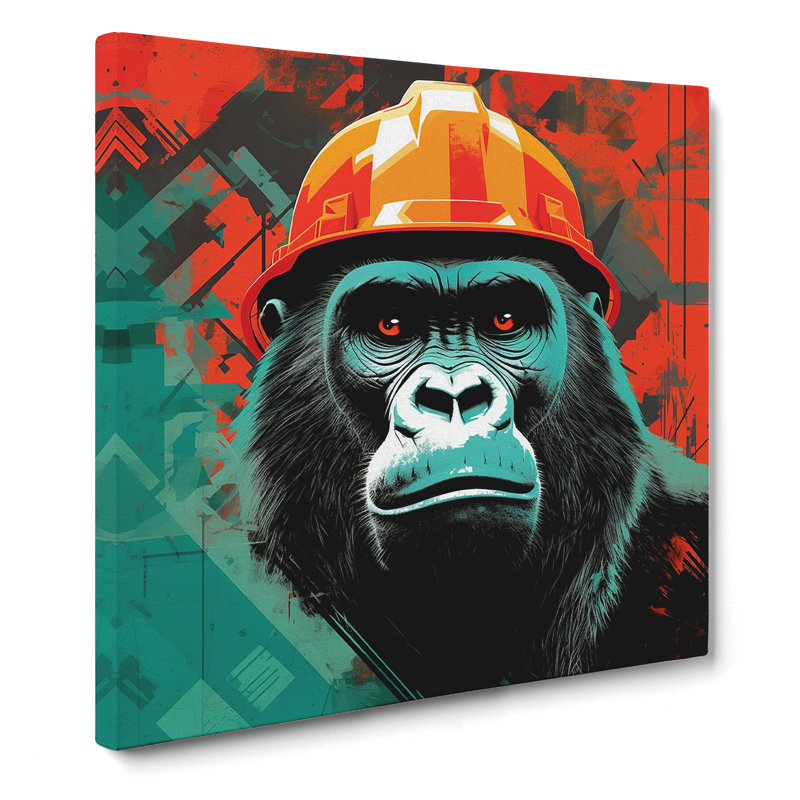 Gorilla Constructivism - No Frame Print