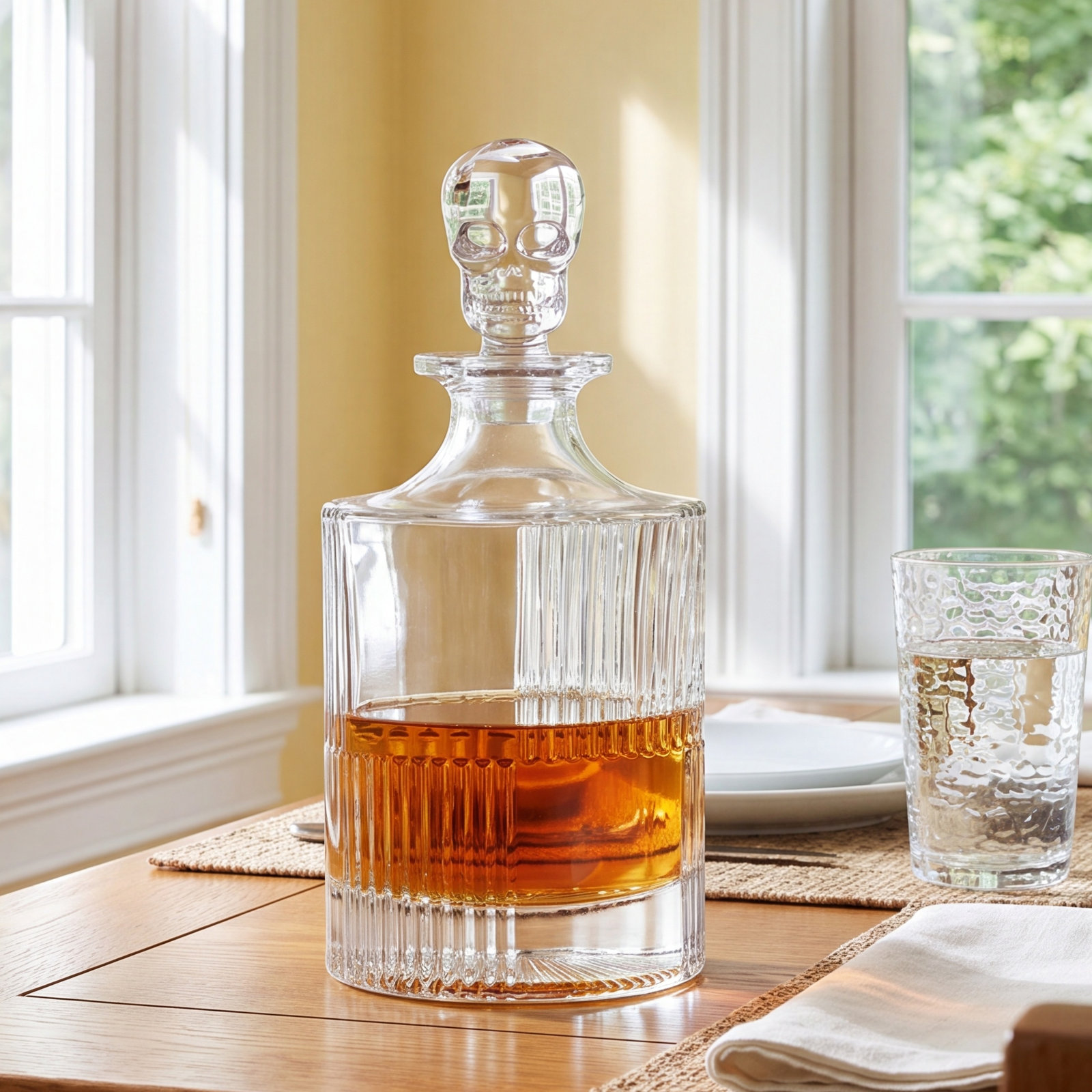 Skull Crystal Decanter