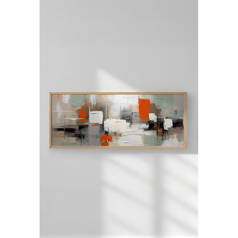 Stunning Decorative Framed MDF Painting, 12.9 x 27.6 inches | 100% Solid Wood Frame (Thickness: 0.8 inches) | High-Quality Digital Printing on 100% MDF (Thickness: 0.1 inches) | Perfect Wall Art for Home & Office Decor