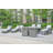 10 - Person Wicker Patio Dining Set with Rectangular Table , Cushions Included