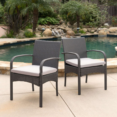 Chaise de salle à manger Cordoba Kd Pe [Ensemble de 2 pièces]