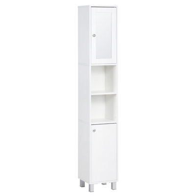 Freestanding Tower Cabinet,Tall Bathroom Storage Cabinet,Foyer Storage Cabinet