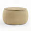 Repose-pieds rond avec rangement, table de bout et repose-pieds-1767544177