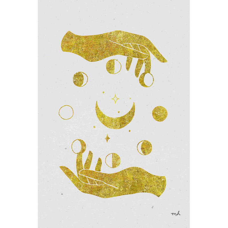 «Celestial» par Moira Hershey - reproduction, H 18 po x l 12 po, Non, Toile tendue