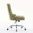Modern Chenille Upholstered Tufted Button Home Office Chair, Adjustable Desk Chair Swivel Office Chair-119235541