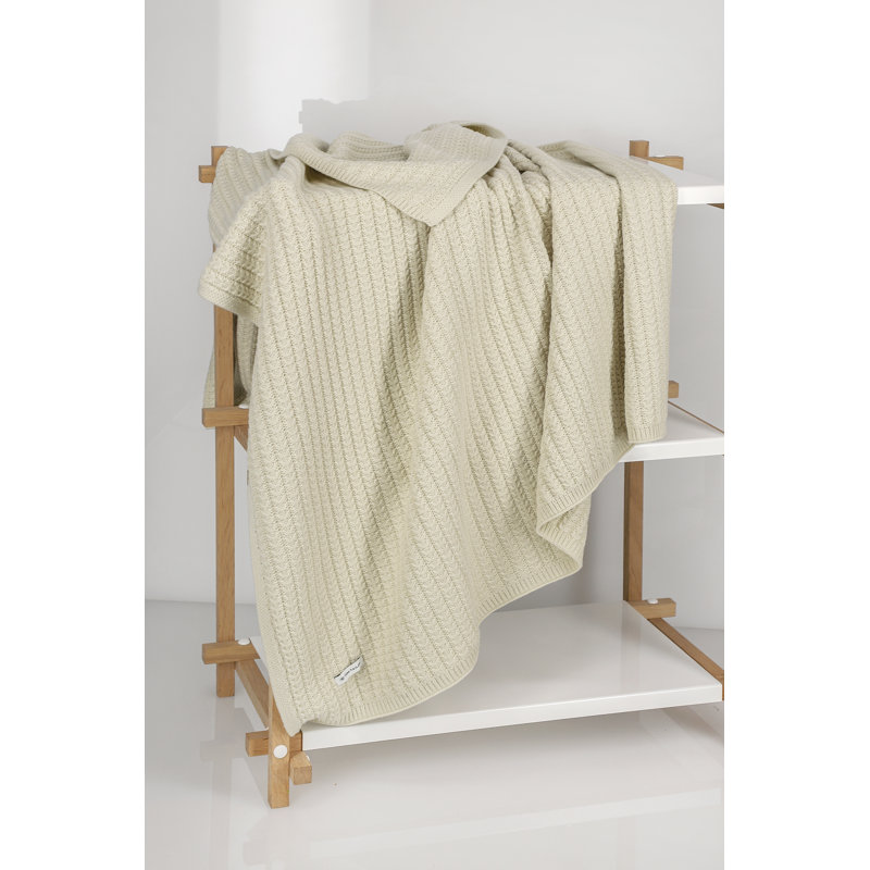 Knitted Throw Blanket