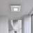 Offset Glass LED Flush Mount-68866518
