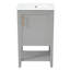 Meuble-lavabo avec porte à fermeture douce Cassilis