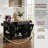 Mediun Kitchen Island With Trash Can Storage Cabinet And 3 Drawers-604457685