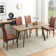 - Person Extendable Four Leg Dining Set