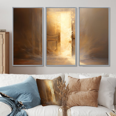Yeadon - Farmhouse Door Wall Art Decor Set