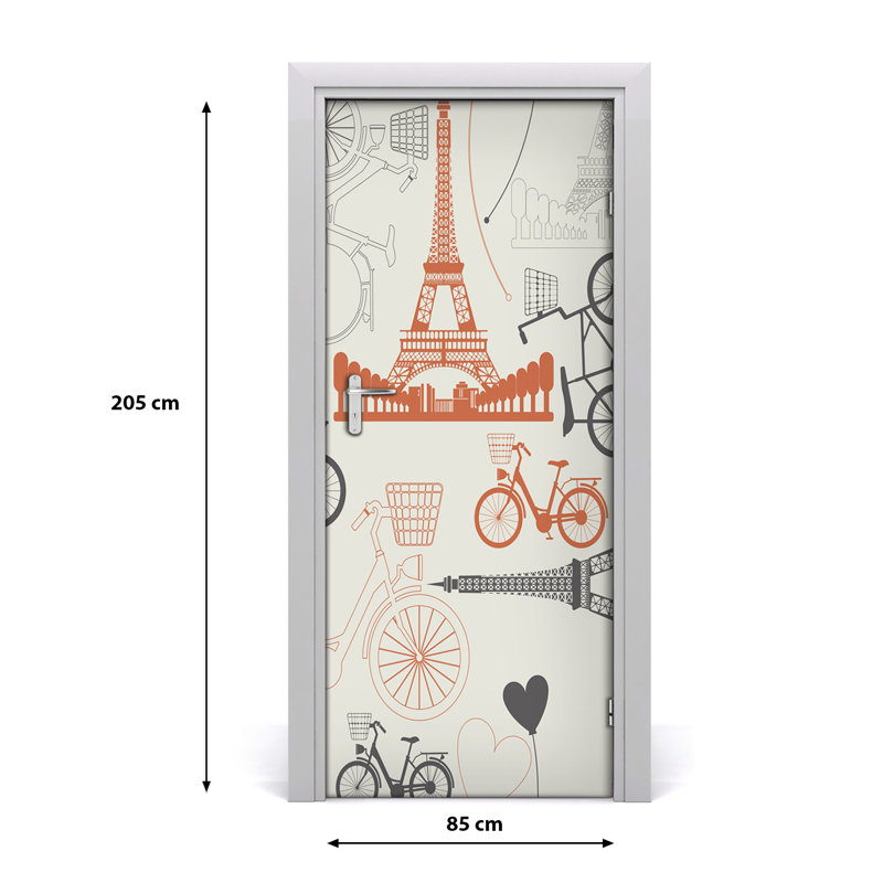 Symbols Of France Door Decal