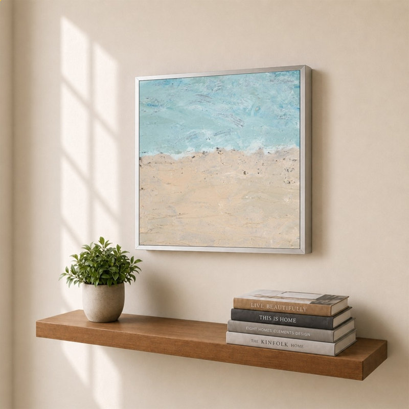 «Land Meets Sea» par SD Graphics, impression sur toile