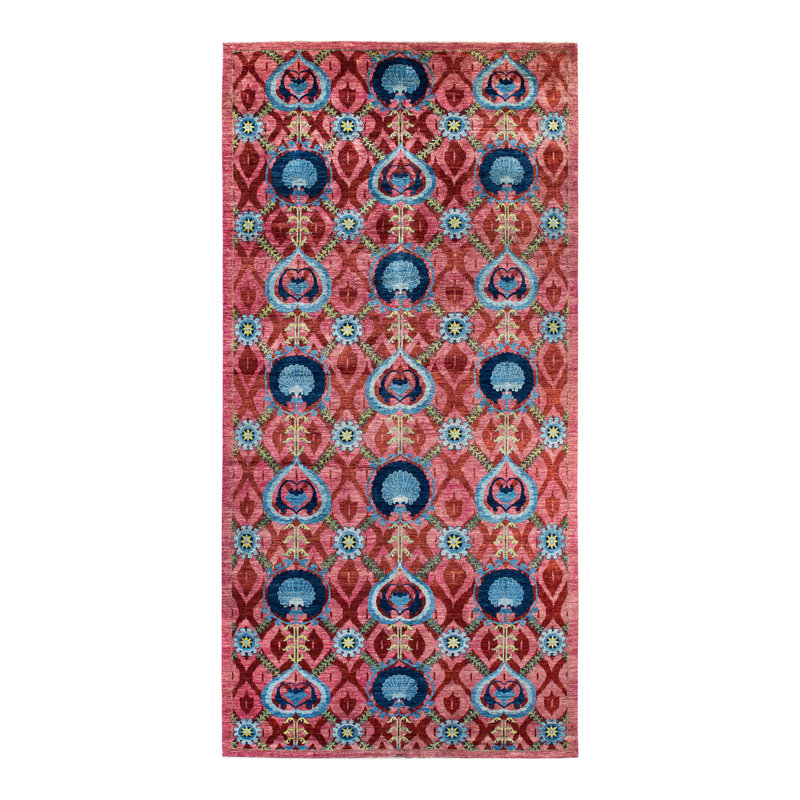 Suzani One-of-a-Kind 17' 10" X 9' 0" Hand Knotted Area Rug
