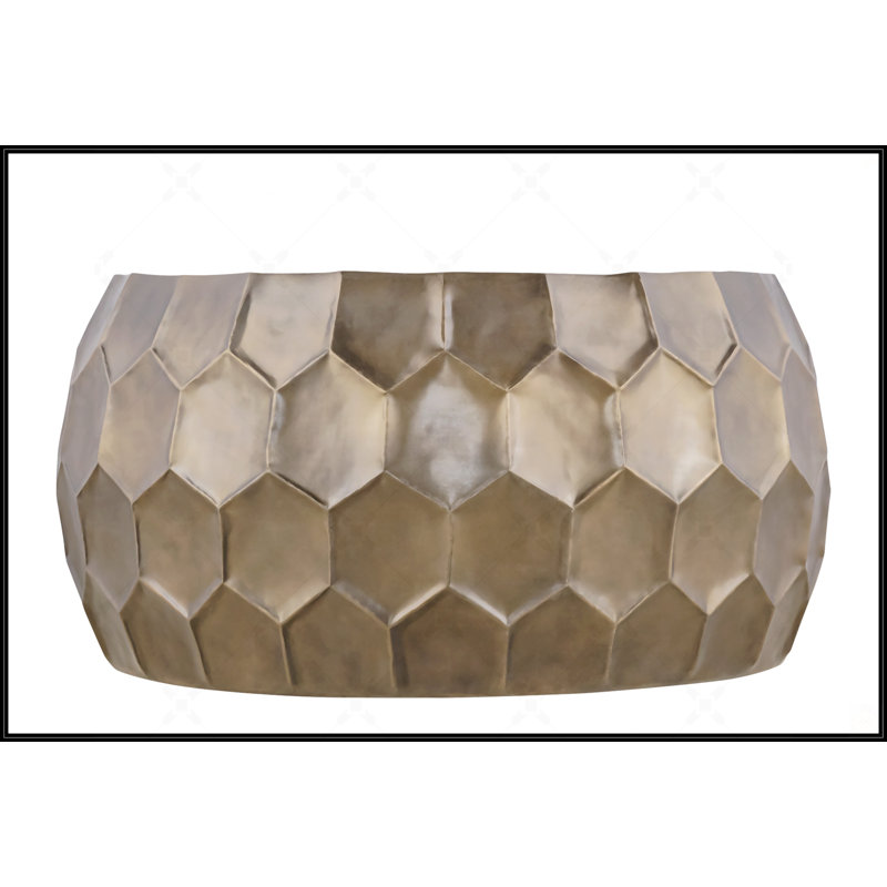 Table basse 32 ", Doré