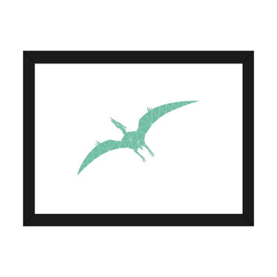 Geometric Dino Pterodactylus - impression d'art graphique