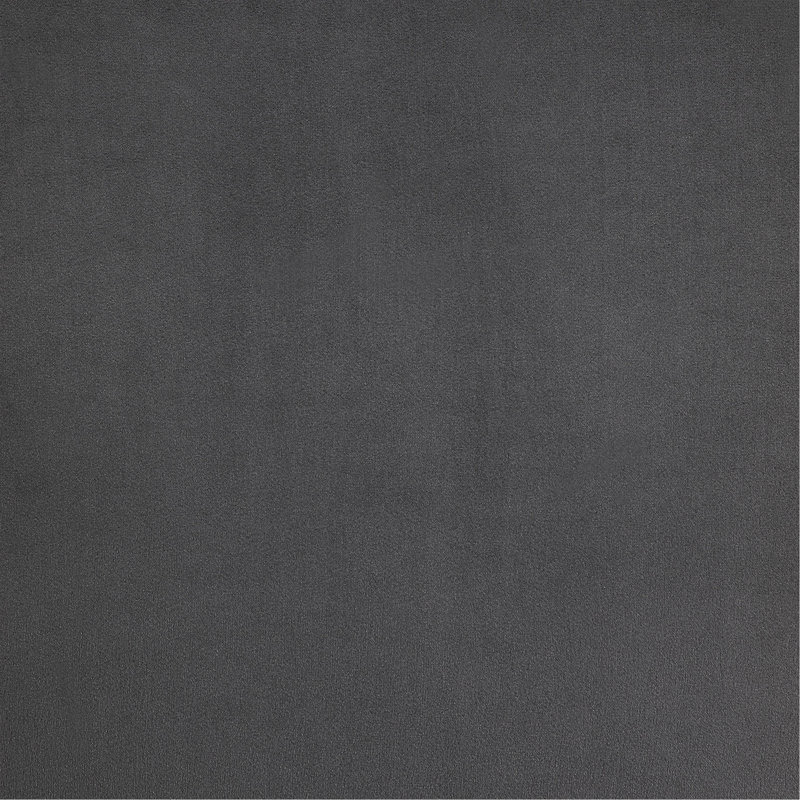 Ensemble de 2 chaises d'appoint en velours gris et finition chromée Zlatan