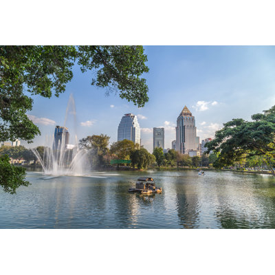 Lumphini Park, Thailand - Wrapped Canvas Print