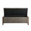 Banc de rangement rembourré 48 po avec pieds en bois massif 48 po-1883371494