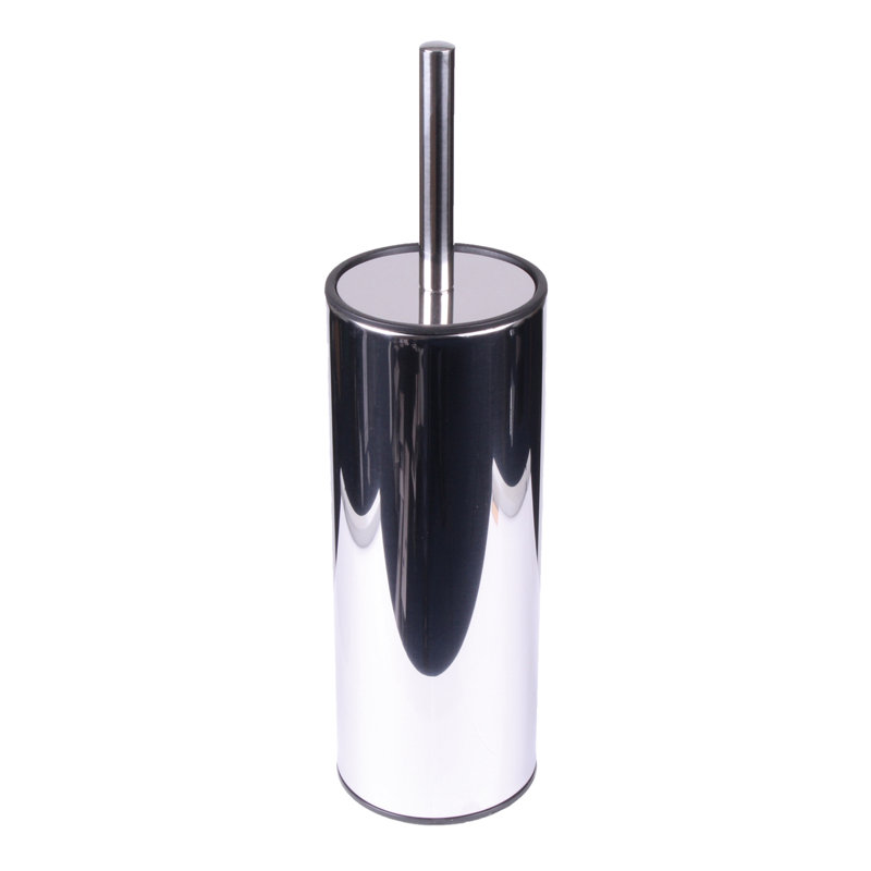 Jana Free-Standing Toilet Brush and Holder, Mirror