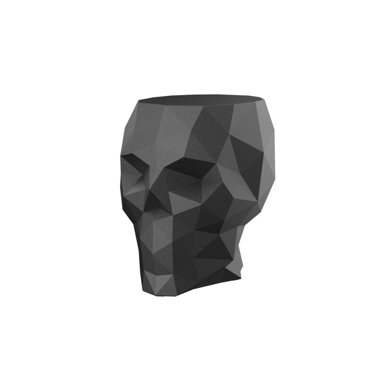 Skull - Stool, Anthracite