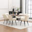 Ensemble de 6 chaises de salle à manger rembourrées en similicuir-561566334-543148496