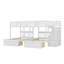 Lit superposÃ© double et simple, avec rangements intÃ©grÃ©s-1029516703