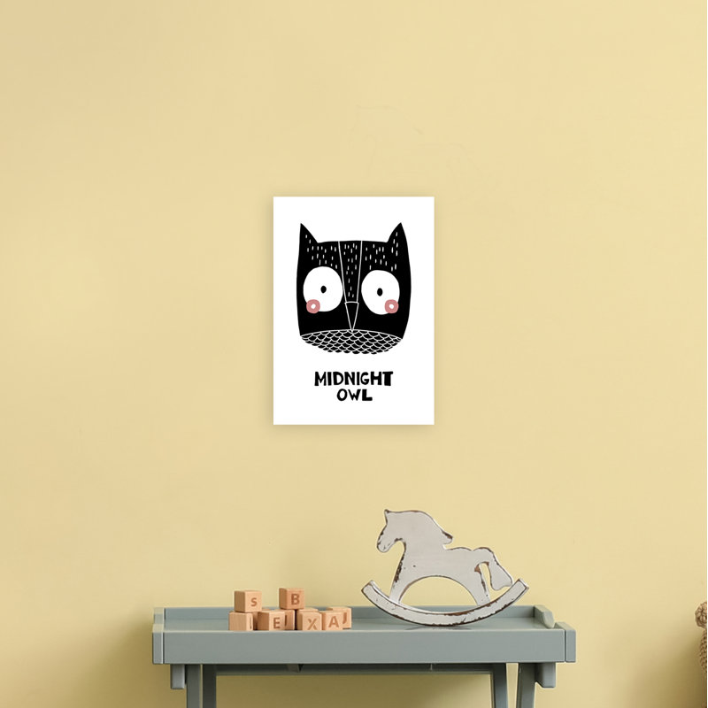 Owl by Miniofmine - Print, Unframed, 30cm H x 21cm W x 1cm D