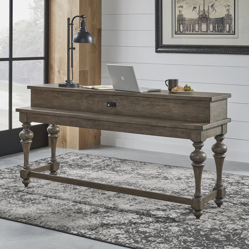 Aisja 76'' Console Table w/ USB Charging Ports