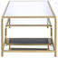 Table basse avec rangement