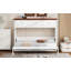 Structure de lit en bois, lit escamotable avec 3 tiroirs