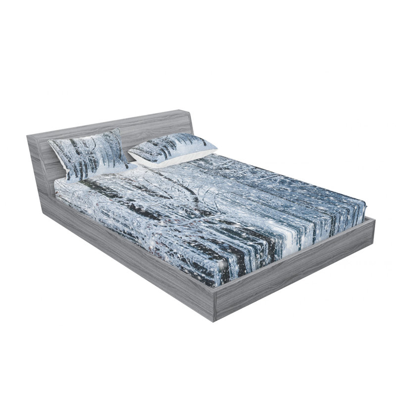 Microfiber Sheet Set, Full Sheet Set with Fitted Sheet