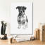  «Doggy Expressions 1» par Cartissi, art mural sur toile-1301172227