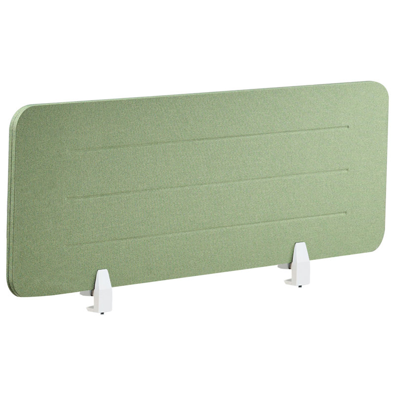 Desk Dividers, Green, 40cm H x 120cm L