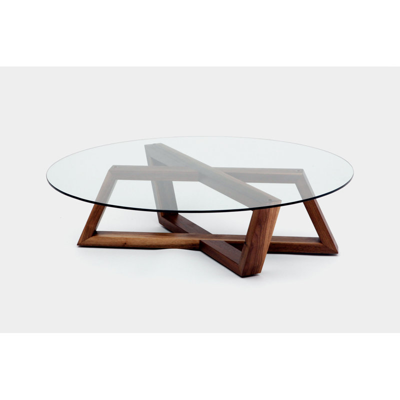 Focal Coffee Table, Walnut, 14" W x 38" L x 72" W