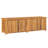 Water Resistant Teak Solid Wood Storage Bench in Brown-133970617