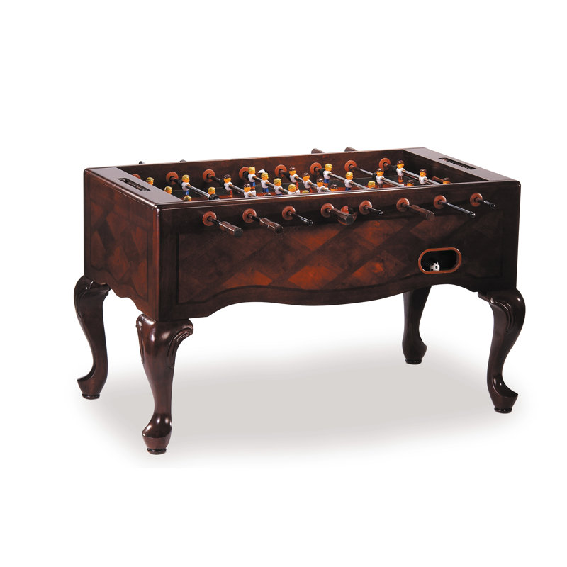 Table de soccer sur table 55 po, Acajou traditionnel