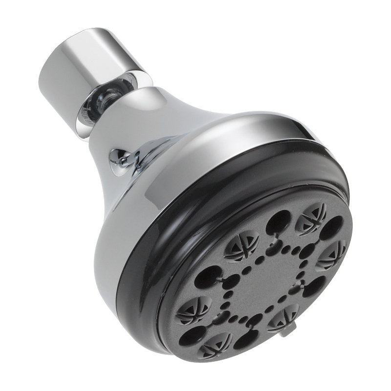 Universal Showering Components Multi Function Adjustable Shower Head, Chrome