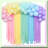 Party Pigs 12-Pack Double-Sided Centerpiece Sticks
