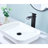 Waterfall Spout Bathroom Faucet,Single Handle Bathroom Vanity Sink Faucet-118546092