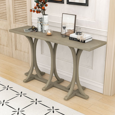 Console en bois 59,8 po