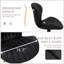 360° Swivel Upholstered Bar Stool – Height Adjustable with Sturdy Metal Frame-830038271