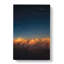 The Moon Above Nebraska in Abstract - Wrapped Canvas-55301846