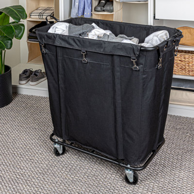 Rolling Laundry Hamper with Handles