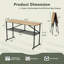 Table de travail pliante en bloc robuste SmartFold