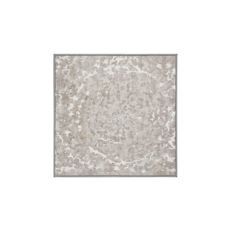 Tapis gris soyeux et moelleux, Tapis de couloir 2 pi x 5 pi