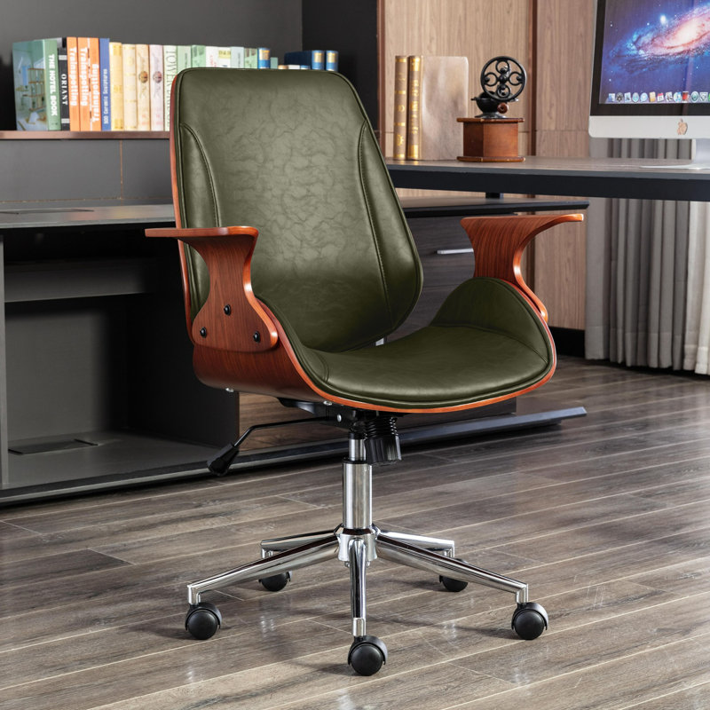 Chaise de bureau Amery, Vert