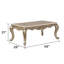Ensemble Monarch Royale 5 pièces bleu et champagne-133743805